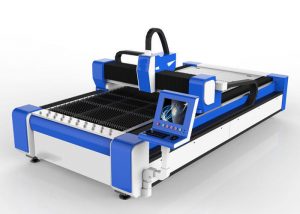 500w fiber laser skjæremaskin for rustfritt stål / ms høy hastighet 100m / min