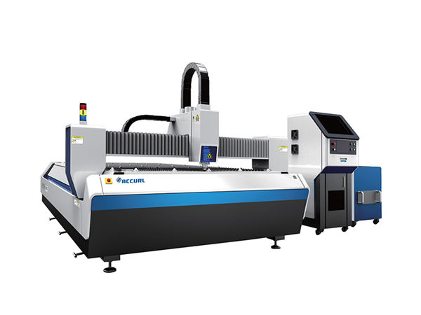 åpen type fiber laser metall skjæremaskin, cnc laser gravering skjæremaskin