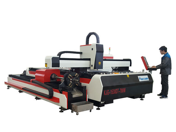 fiber laser metall skjæremaskin 500w 800w 1kw 800mm / s driftshastighet