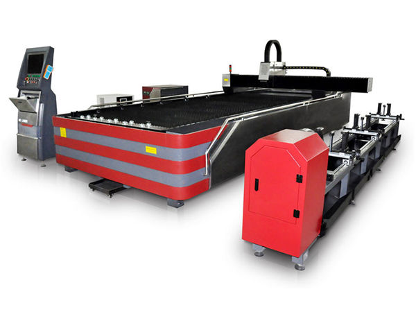 lukket type cnc fiber laser skjæremaskin 500w / 1000w høy styrke