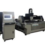cnc fiber laser skjæremaskin rustfritt stål ark kutter med utveksling bord
