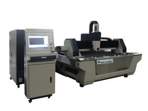 cnc fiber laser skjæremaskin rustfritt stål ark kutter med utveksling bord