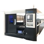 3000w fiber cnc laser metall skjæremaskin dobbelt kjørestruktur